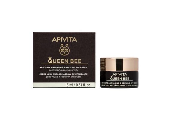 Apivita Queen Bee Absolute Anti-Aging & Reviving Eye Cream 15ml - Αντιγήρανση στο Dvcare
