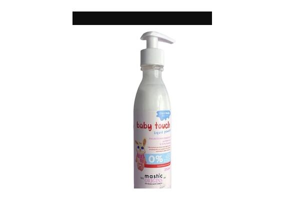 MASTIHAHA BABY CARE BABY TOUCH LIQUID POWDER 250ML - Βρεφική Περιποίηση στο Dvcare