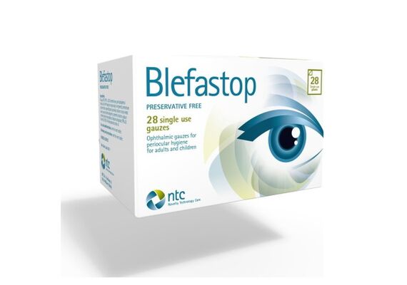 Blefastop Eye X 28 Wipes Καθαρισμός βλεφάρων - Εναλλακτικές θεραπείες στο Dvcare
