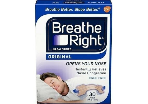 Breathe Right Original Tan Large 30τμχ - Ροχαλητό στο Dvcare
