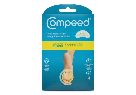 Compeed Επιθέματα Duroni για τους Κάλους Large 2τμχ - Περιποίηση Ποδιών στο Dvcare