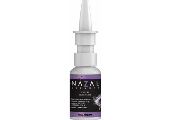 Frezyderm Nazal Cleaner Cold Ρινικό Σπρέι με Φυσιολογικό Ορό για Όλη την Οικογένεια από 3 Ετών 30ml - Οροί στο Dvcare