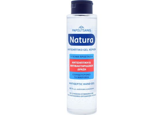 Papoutsanis Natura Αντισηπτικό Gel Χεριών 300ml - Αντισηπτικό Χεριών στο Dvcare