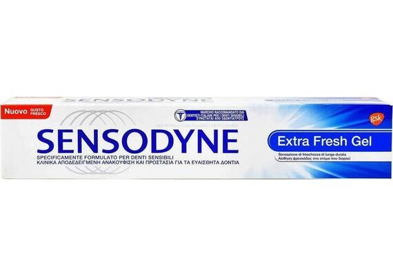Sensodyne Extra Fresh Οδοντόκρεμα για Ευαίσθητα Δόντια 75ml - Στοματική Υγιεινή στο Dvcare