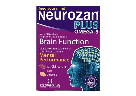 Vitabiotics Neurozan Plus Omega-3 56caps - Συμπληρώματα στο Dvcare