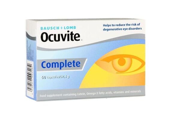 Bausch & Lomb Ocuvite Complete Caps 60 ταμπλέτες - Συμπληρώματα Διατροφής στο Dvcare