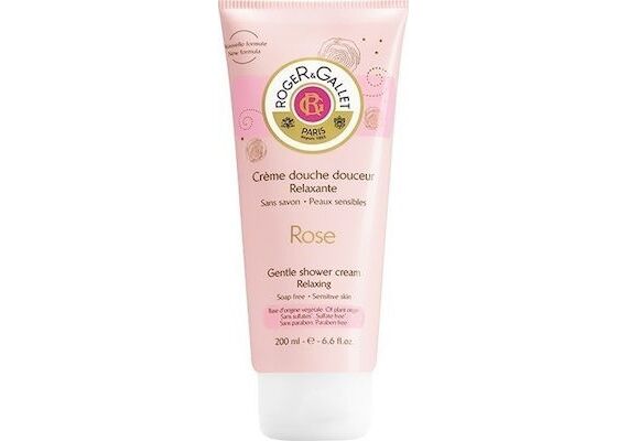 Roger & Gallet Rose Relaxing Shower Cream 200ml - Αφρόλουτρα στο Dvcare