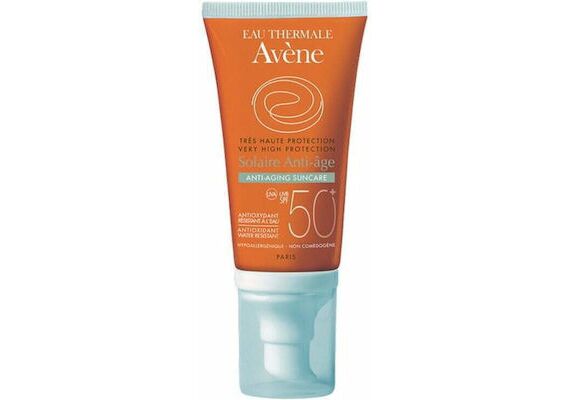 Avene Solaire Anti Age Dry Touch Αδιάβροχο Αντηλιακό Προσώπου SPF50 50ml - Αντηλιακή Προστασία στο Dvcare