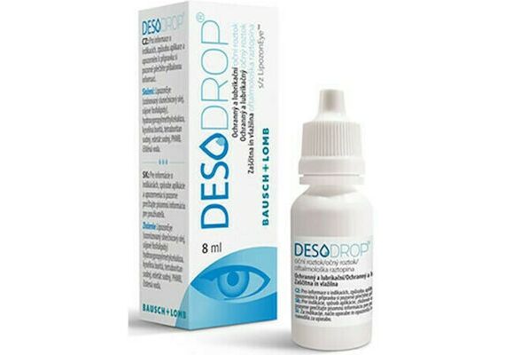 Bausch & Lomb Desodrop Οφθαλμικές Σταγόνες 8ml - Εναλλακτικές θεραπείες στο Dvcare