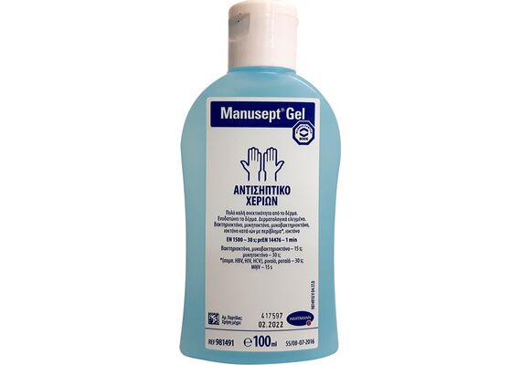 Αντισηπτικό Χεριών Manusept Gel 100ml - Αντισηπτικό Χεριών στο Dvcare