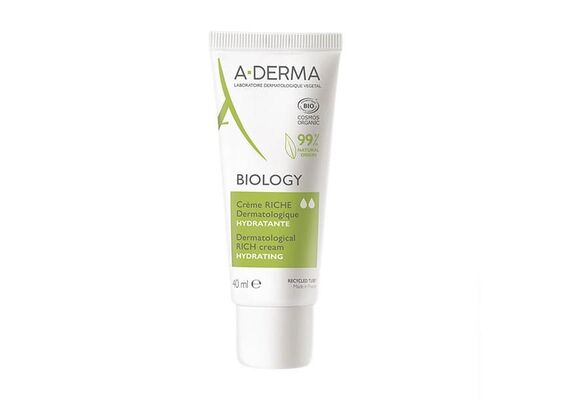 A-Derma Dermatological Rich Cream Hydrating Biology 40ml - Ενυδάτωση στο Dvcare