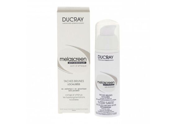 Ducray Melascreen 24ωρο Γαλάκτωμα Προσώπου για Ατέλειες, Πανάδες & Λεύκανση 30ml - Καλλυντικά στο Dvcare