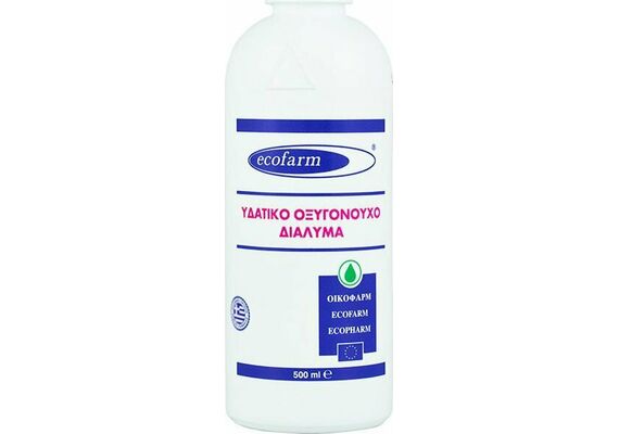 Ecofarm Ήπιο Οξυγονούχο Διάλυμα (Οξυζενέ) 500ml - Κατ'οίκον φροντίδα στο Dvcare