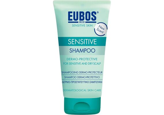 Eubos Dermo-Protective Sensitive Σαμπουάν Καθημερινής Χρήσης για Εύθραυστα Μαλλιά 150ml - Σαπούνια στο Dvcare