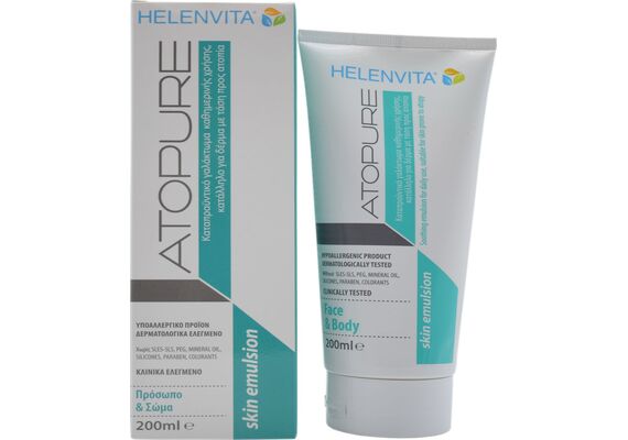 Helenvita Atopure Skin Emulsion 200ml - Σώμα στο Dvcare