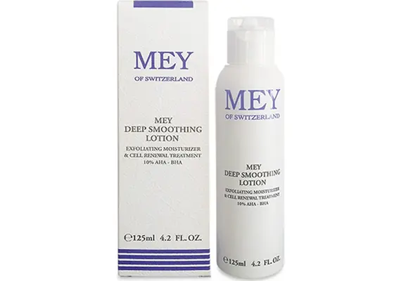 Mey Deep Smoothing Peeling για Προσώπο & Σώμα σε Lotion για Ξηρές Επιδερμίδες με 10% AHA& BHA 125ml - Πρόσωπο στο Dvcare