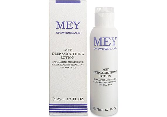 Mey Deep Smoothing Peeling για Προσώπο & Σώμα σε Lotion για Ξηρές Επιδερμίδες με 10% AHA& BHA 125ml - Πρόσωπο στο Dvcare