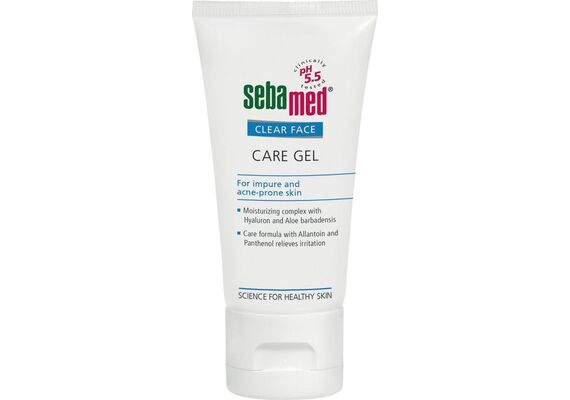 Sebamed Light Ενυδατικό Gel Προσώπου για Λιπαρές Επιδερμίδες κατά της Ακμής με Υαλουρονικό Οξύ & Aloe Vera 50ml - Πρόσωπο στο Dvcare