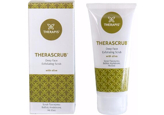 Therapis Scrub Προσώπου για Βαθιά Απολέπιση με Ελιά 75ml - Καθαρισμός στο Dvcare