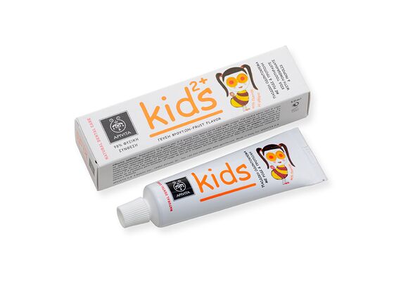 Apivita Οδοντόκρεμα kids2+ με Ρόδι & Πρόπολη 50ml - Οδοντόκρεμες  στο Dvcare