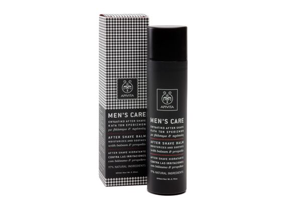 Apivita Men's Care Ενυδατικό After Shave κατά των ερεθισμών με βάλσαμο & πρόπολη 100ml - Περιποίηση προσώπου στο Dvcare
