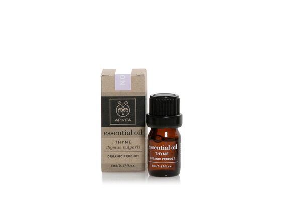 APIVITA Αιθέριο έλαιο Θυμάρι 5ml - Αιθέρια Έλαια & Κεριά στο Dvcare