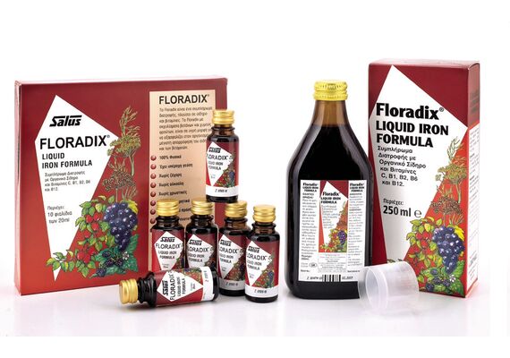 Power Health Floradix Liquid Iron 10 x 20ml - Ενέργεια & Τόνωση στο Dvcare
