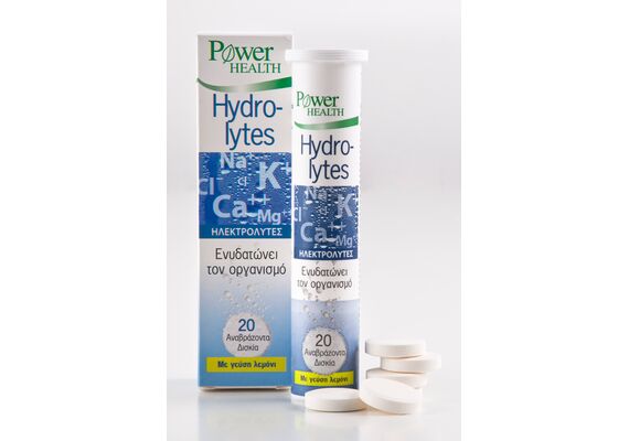 Power Health Hydrolytes αναβράζοντα 20caps - Αθλητές στο Dvcare