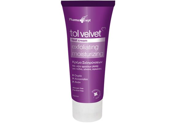 Pharmasept Tol Velvet Intensive Foot Cream Κρέμα Για Τα Πόδια Για Την Αντιμετώπιση Των Σκληρύνσεων 75Ml - Περιποίηση Ποδιών στο Dvcare