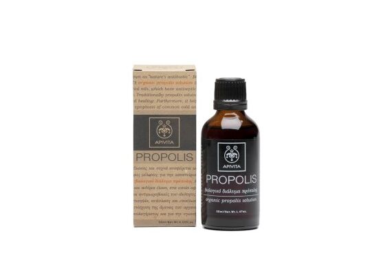 APIVITA PROPOLIS Βιολογικό Διάλυμα Πρόπολης με πρόπολη 50ml - Δερματικές Καταστάσεις στο Dvcare