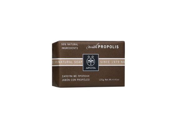 Apivita Natural Soap Σαπούνι με πρόπολη 125g - Σαπούνια στο Dvcare