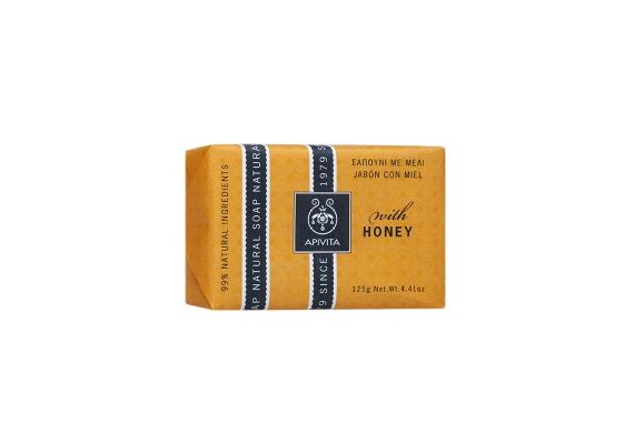 APIVITA NATURAL SOAP Σαπούνι με μέλι 125g - Σαπούνια στο Dvcare