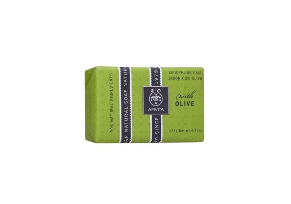 Apivita Natural Soap Σαπούνι με ελιά 125g - Σαπούνια στο Dvcare