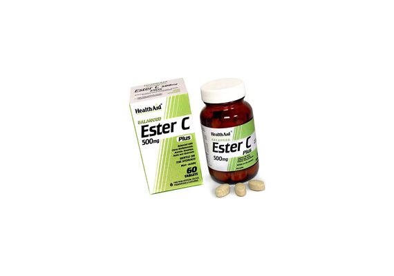 Health Aid Balanced Ester C 500mg tablets 60s - Βιταμίνες & Μέταλλα στο Dvcare