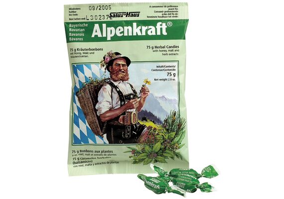 Power Health Alpenkraft Candies Καραμέλες για τον Λαιμό 75gr - Πονόλαιμος στο Dvcare