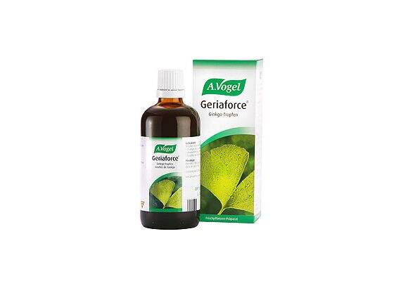 A. Vogel Ginkoforce (Geriaforce )Βάμμα από Φρέσκα Φύλλα Ginkgo Biloba 50ml - Μνήμη & Συγκέντρωση στο Dvcare
