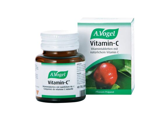 A. Vogel Vitamin-C Βιολογική 100% απορροφήσιμη Βιταμίνη C απο Ασερόλα για Ενίσχυση Ανοσοποιητικού 40 tabs - Βιταμίνη C στο Dvcare