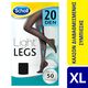 Scholl Καλσόν Διαβαθμισμένης Συμπίεσης Μαύρο 20 DEN Extra Large - Περιποίηση Ποδιών στο Dvcare